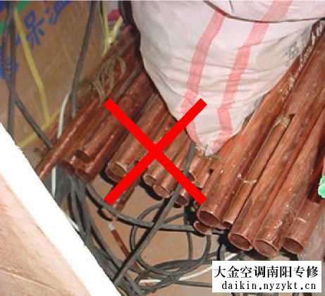 大金空调室内机安装步骤(规程)-配管保管规程 -图片- daikin.zyktwxw.cn